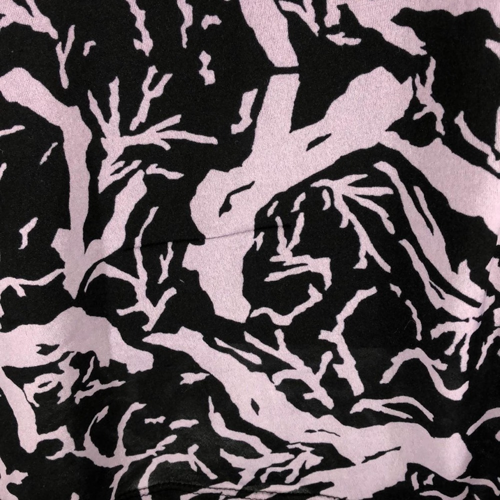 The Limited Rouched Purple & Black Ruffled Top - Picture 5 of 10